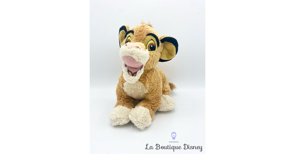Peluche Simba Le Roi Lion Disney lion jaune 24 cm - Peluches/Peluches